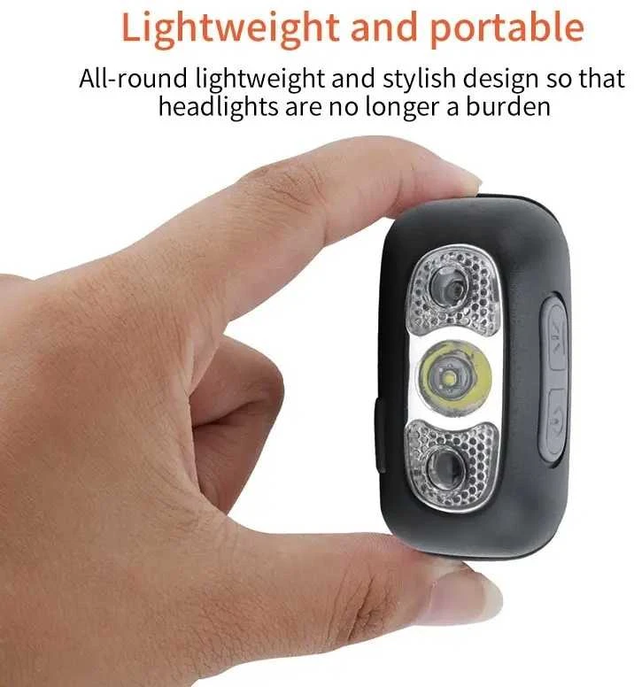 Entac pakraunamas žibintas ant galvos 5W Sensor