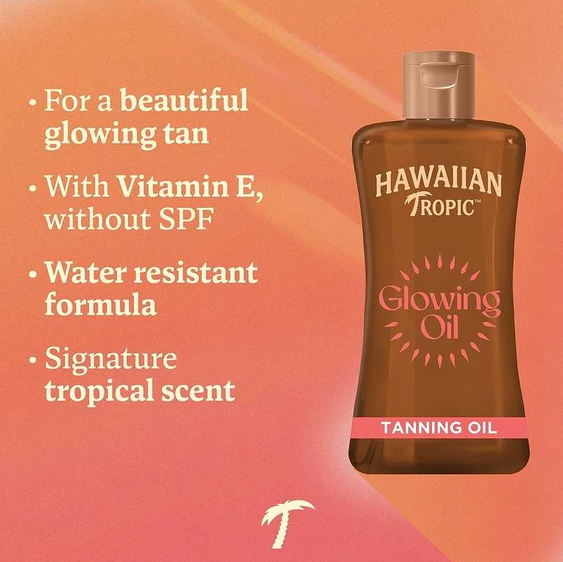 Hawaiian Tropic Tanning Oil Įdegį skatinantis aliejus, 200 ml