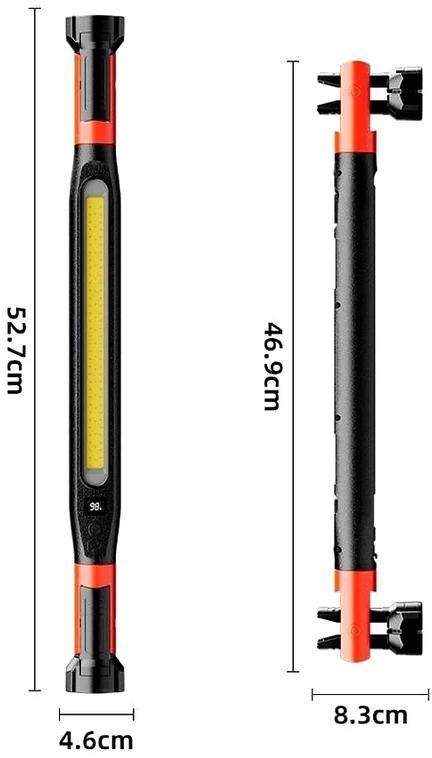 Įkraunamas žibintas Entac 10W Multifunctional
