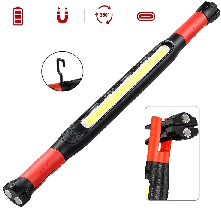 Įkraunamas žibintas Entac 10W Multifunctional