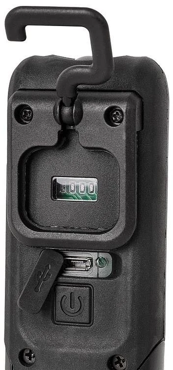 Įkraunamas žibintas Entac Worklight 1W LED + 3W XPE