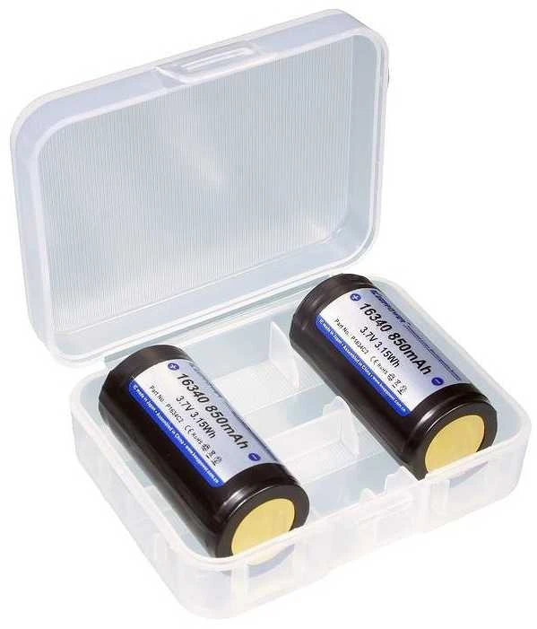 KeepPower akumuliatorius 16340 850mAh 3,7V 2vnt.