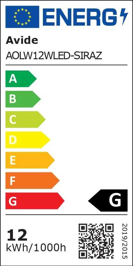 Lauko šviestuvas Avide Siraz LED 12W IP54