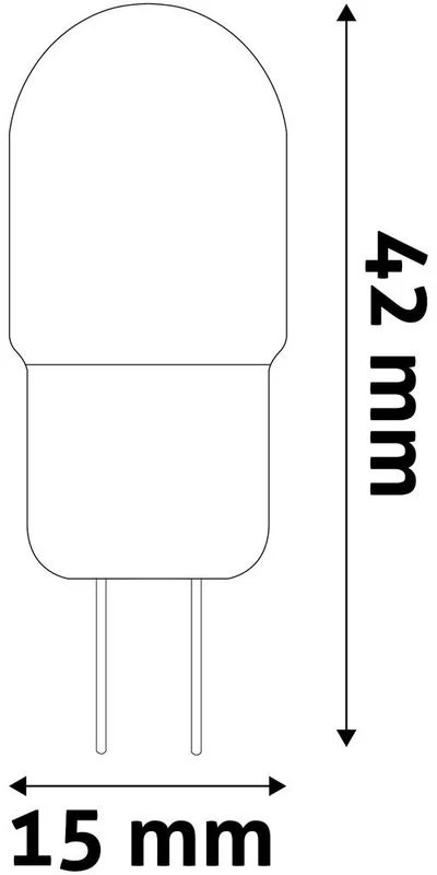 LED lemputė Avide 2W G4 3000K 5vnt