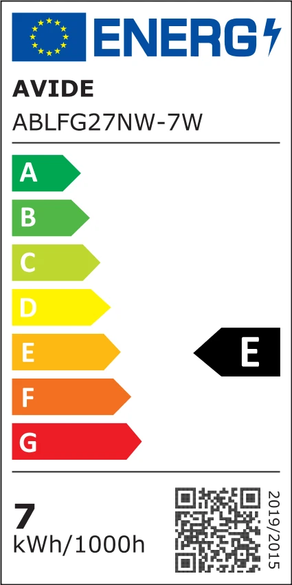 LED lemputė AVIDE 7W E27 4000K