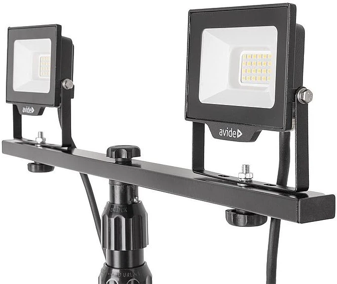 LED prožektorius Avide su trikoju 2x20W 4000lm
