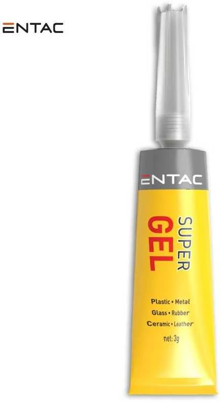 Momentiniai klijai Entac Gel 3g, 12 vnt