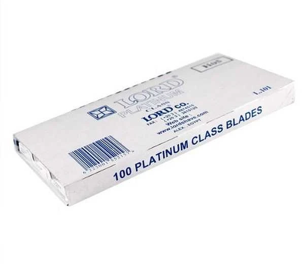 Skutimosi peiliukai Lord Platinum, 100 vnt