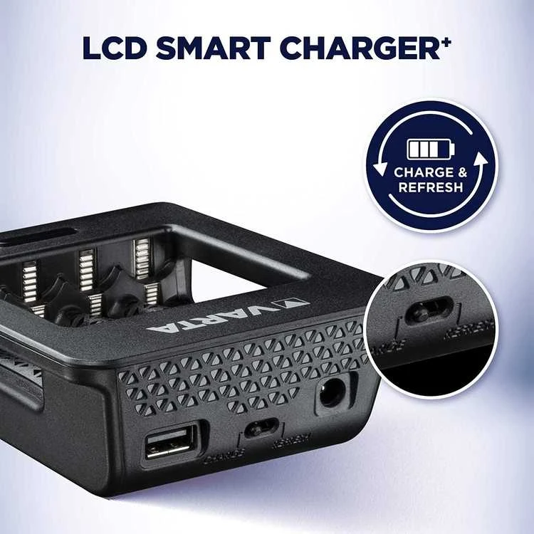 Varta Įkroviklis LCD Smart 4xAA 2100mAh 576841