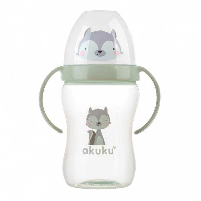 AKUKU neišsiliejanti gertuvė su snapeliu RACCOON, 240 ml, A0220