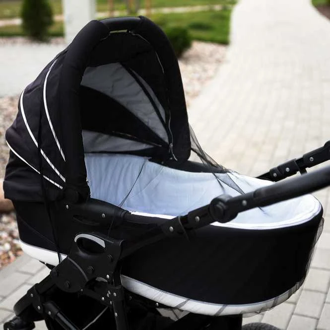 AKUKU universalus tinklelis nuo vabzdžių vežimėliui, juodas, A0446