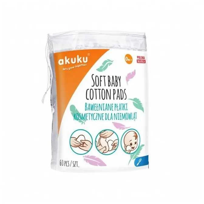 AKUKU vatos diskeliai, 60 vnt., А0003