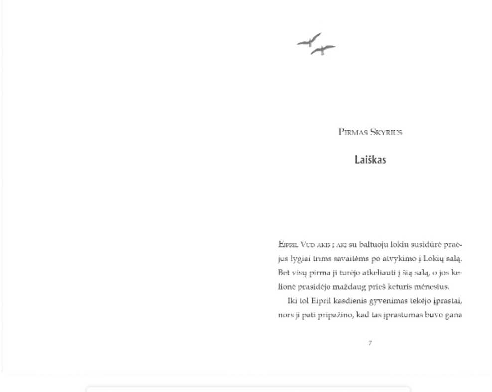 KNYGA Apkabink Menuli Paskutinis Lokys