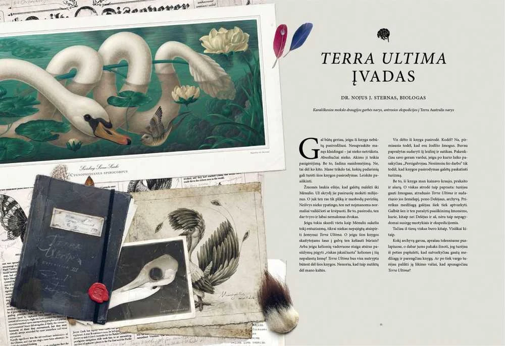 KNYGA Apkabink Menuli Terra Ultima. Nežinomo žemyno atradimas