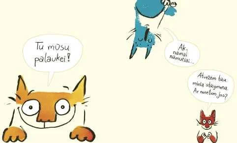 Apkabink Menuli Šioje knygoje nėra kačių