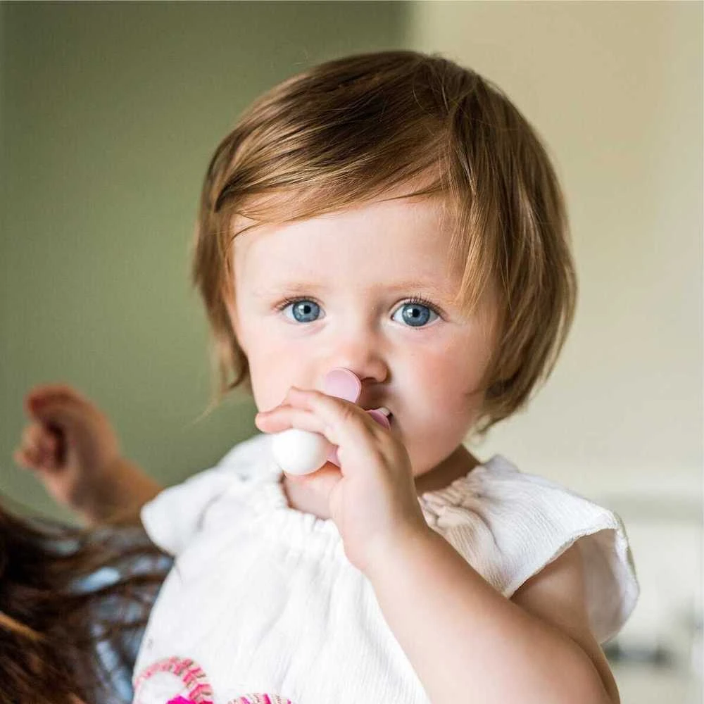 Baby Ono BabyOno ergonomiški šaukštelis šakutė 12 mėn mėlynas 969/05