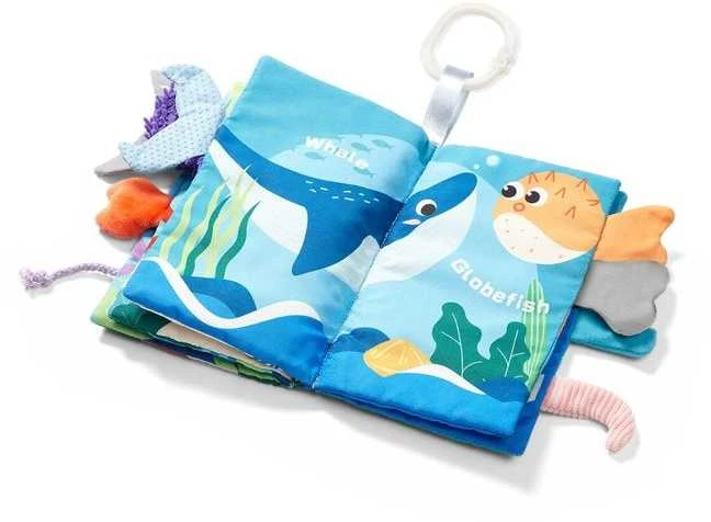 Baby Ono BABYONO lavinamoji knygelė GO TO THE OCEAN