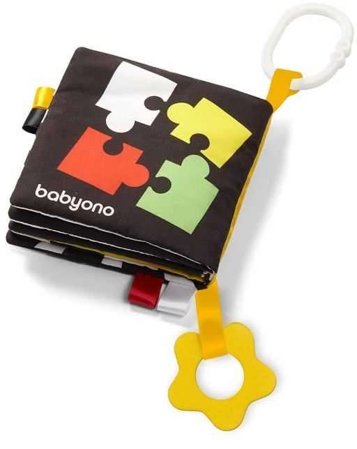 Baby Ono BABYONO lavinamoji knygelė MY CONTRAST BOOK