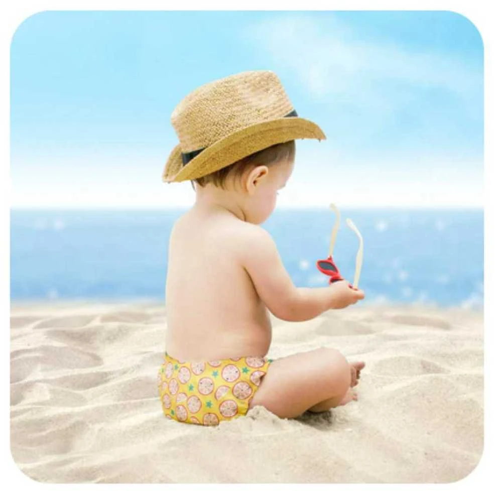 BAMBINO MIO daugkartinės maudymosi kelnaitės MELLOW MELON