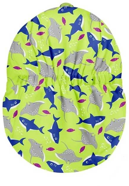 BAMBINO MIO dvipusė maudymosi kepurė NEON