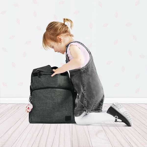 BAMBINO MIO mamos rankinė, pilka