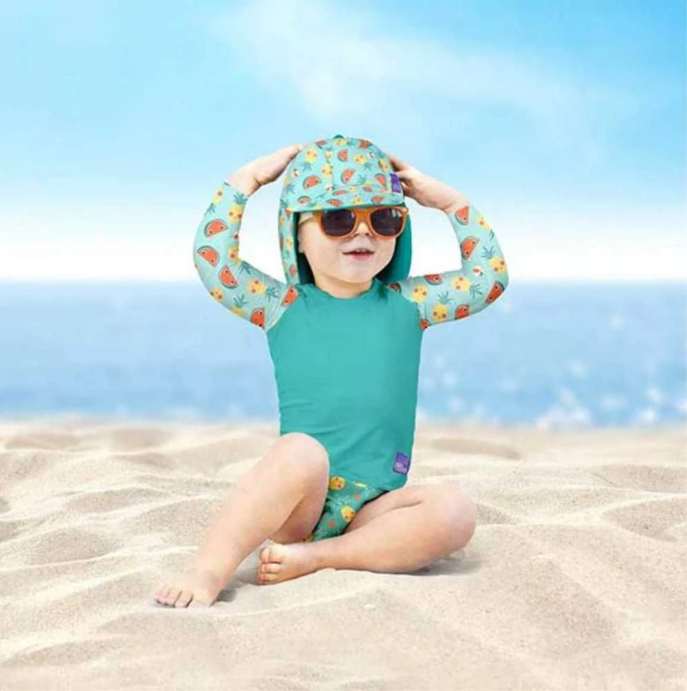 BAMBINO MIO maudymosi marškinėliai TROPICAL