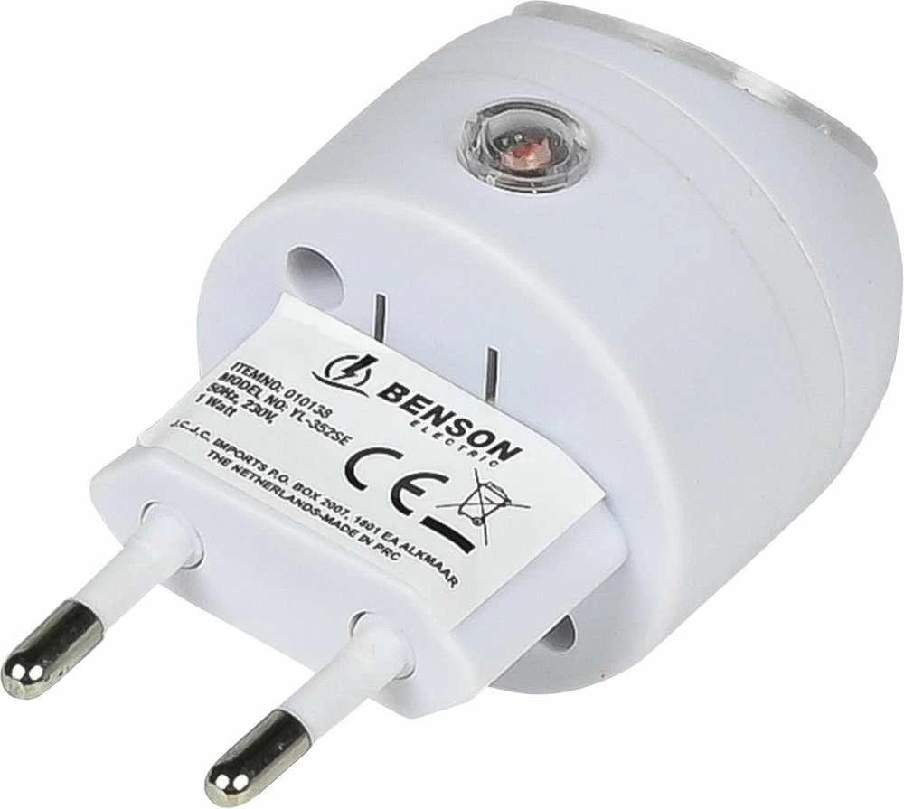 Benson Electric BENSON naktinė lemputė su jutikliu, pasukama 360°
