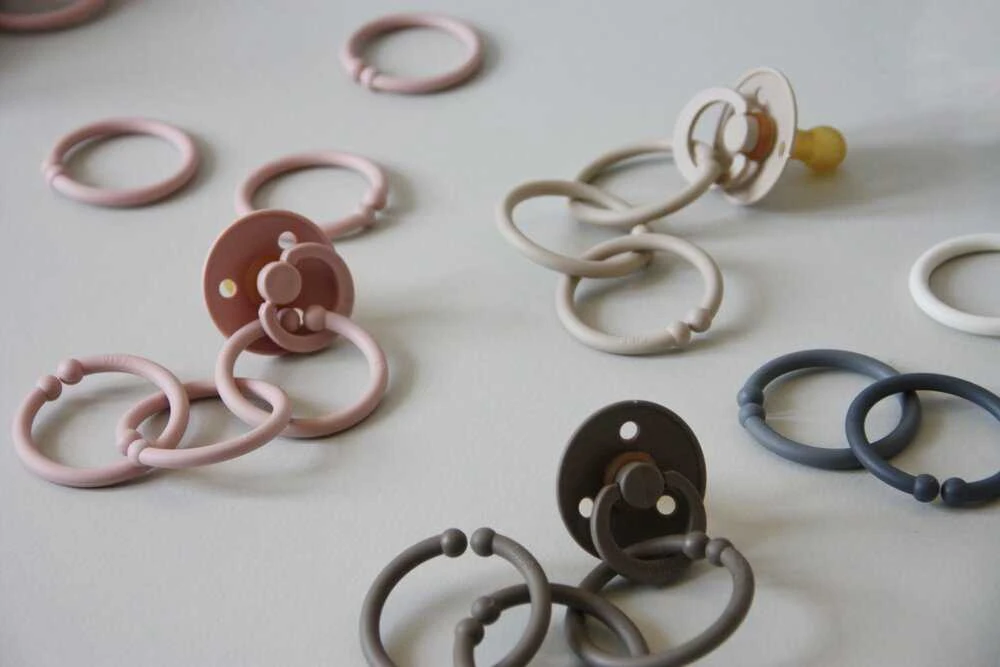 BIBS žižai (Loops Blush / Peach / Dusky Lilac )