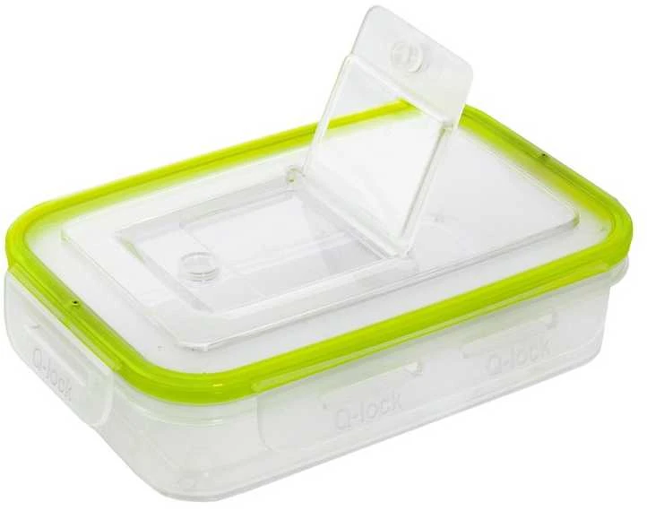 BRANQ 0,575 l plastikinis indelis Q-LOCK, žalias