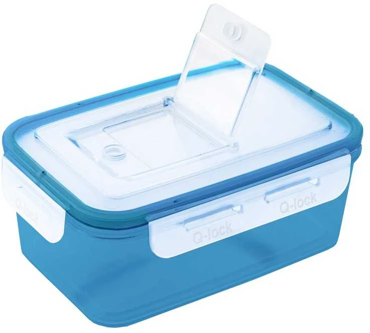 BRANQ 1 l plastikinis indelis Q-LOCK, mėlynas