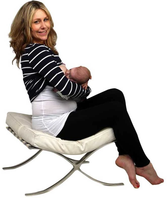 BREASTVEST liemenė maitinančioms mamoms, balta