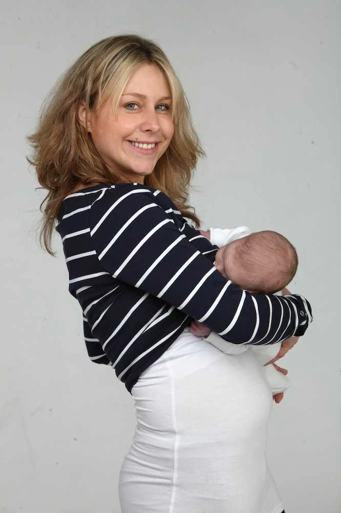 BREASTVEST liemenė maitinančioms mamoms, balta