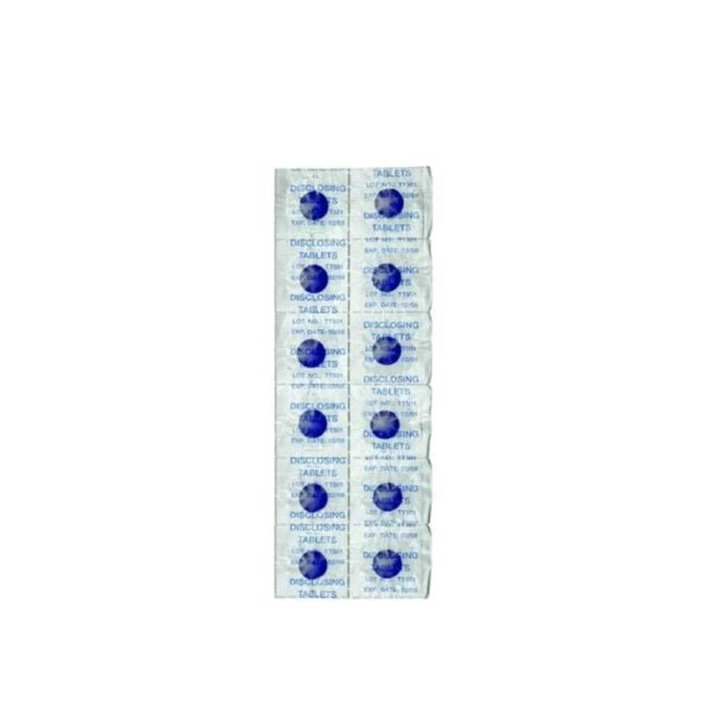 CURAPROX tabletės dantų apnašų nustatymui, 12 vnt.
