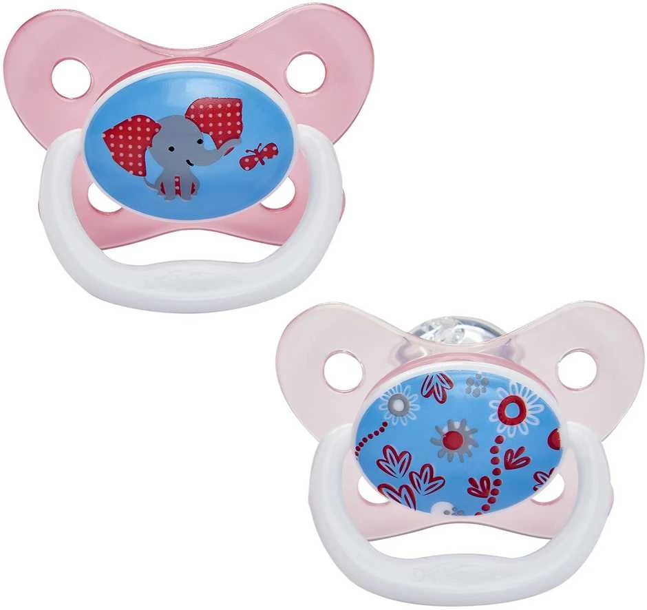 DR. BROWN'S Dr.Brown's Prevent Butterfly čiulptukas T2 6-12 2 vnt.