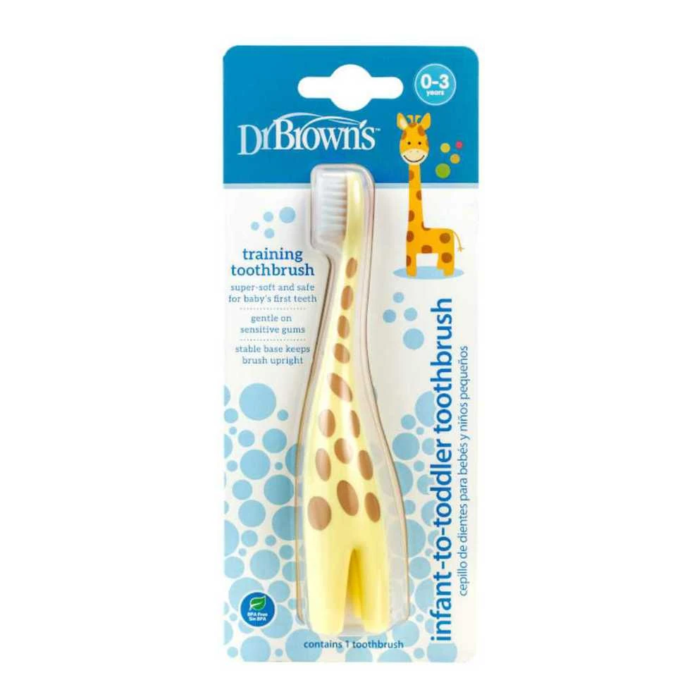 DR. BROWN'S dantų šepetėlis ŽIRAFA