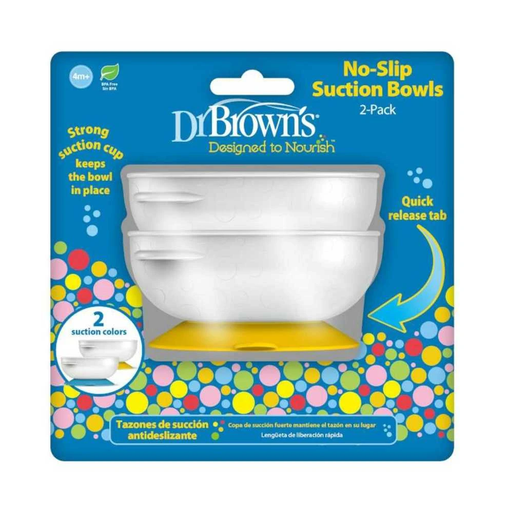 DR. BROWN'S dubenėliai su lipniu dugnu, 2 vnt.
