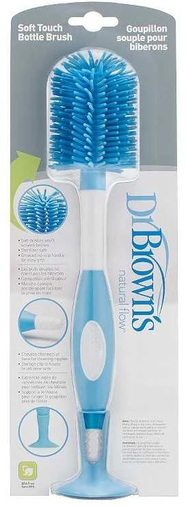 DR. BROWN'S šepetys buteliukų ir žindukų plovimui, be kempinės