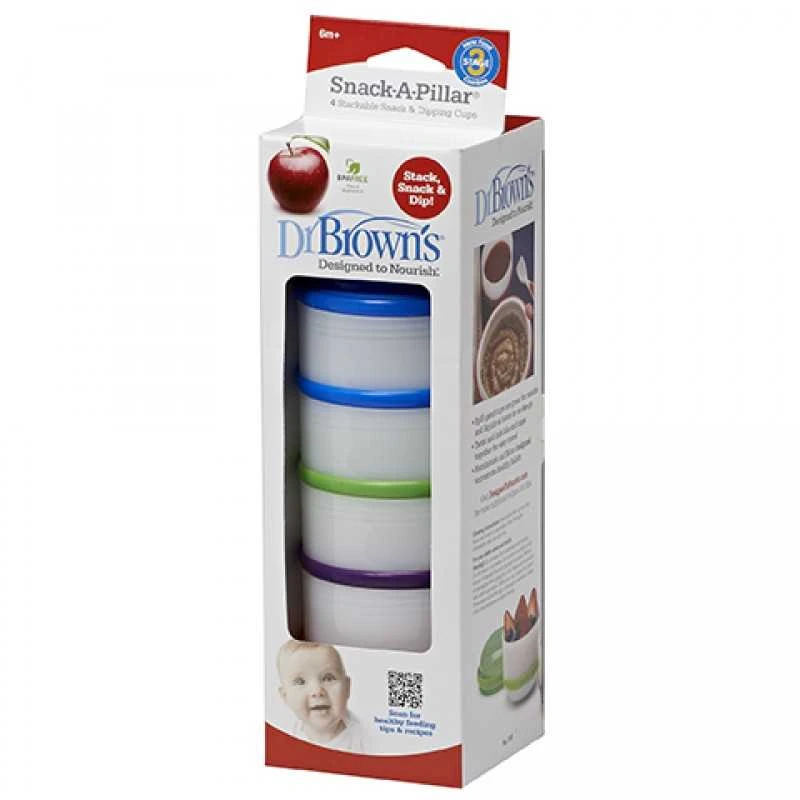DR. BROWN'S sudedami indeliai maistui, 4 vnt.