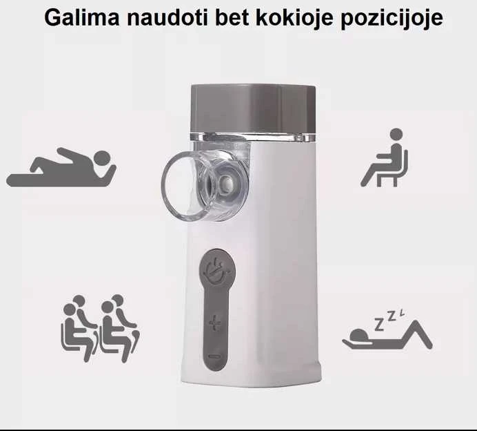 FEELLIFE nešiojamas vaikiškas inhaliatorius AIR PLUS
