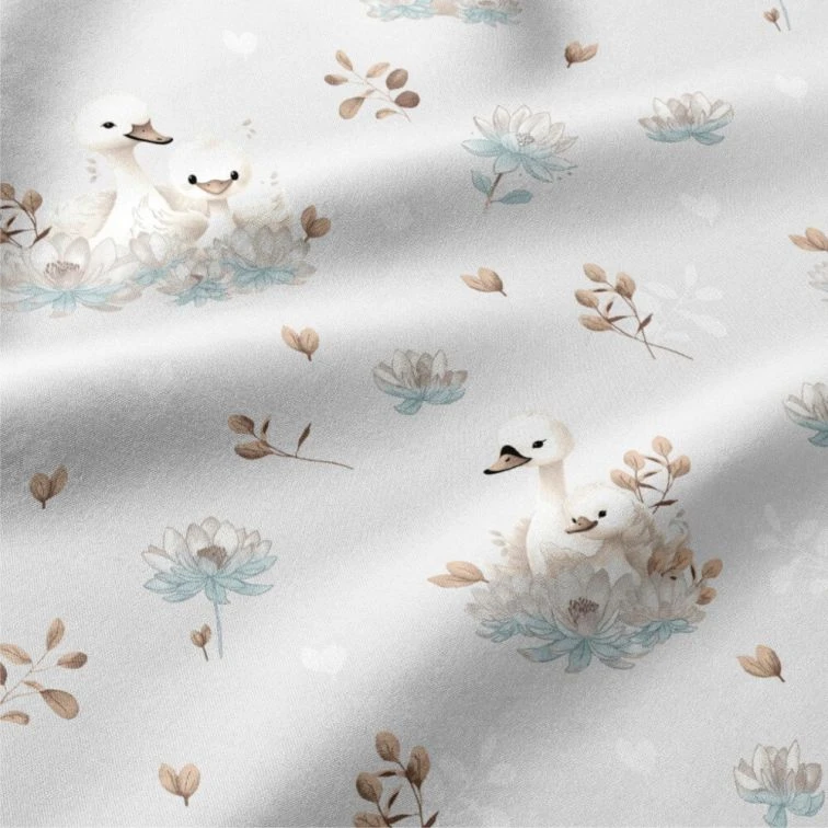 FLUMI dvipusis lizdelis naujagimiui SWAN, Pilkas