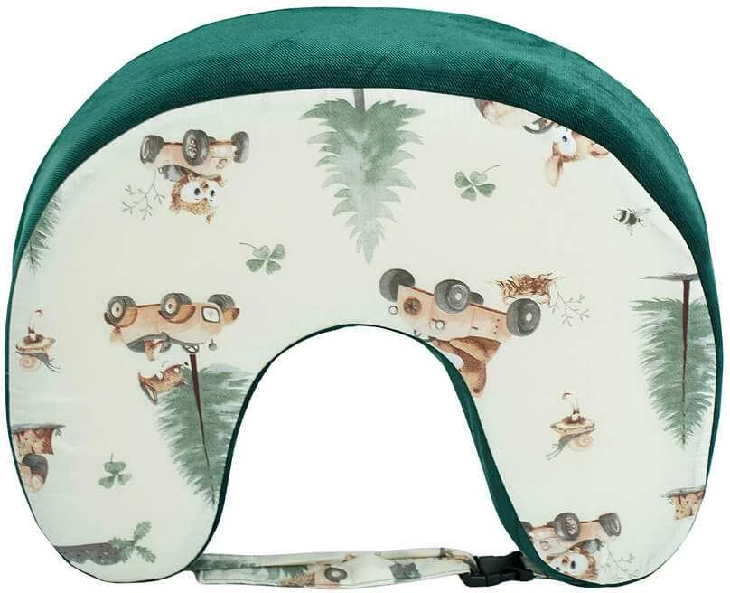FLUMI maitinimo pagalvė FASOLKA, Žalias Animals