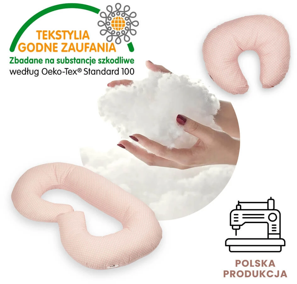 FLUMI nėščiosios ir maitinimo pagalvė TYPE C TEDDY, Light rusvai gelsvas