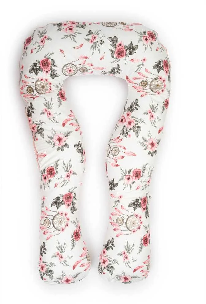 FLUMI nėščiosios ir maitinimo pagalvė TYPE U, Flowers