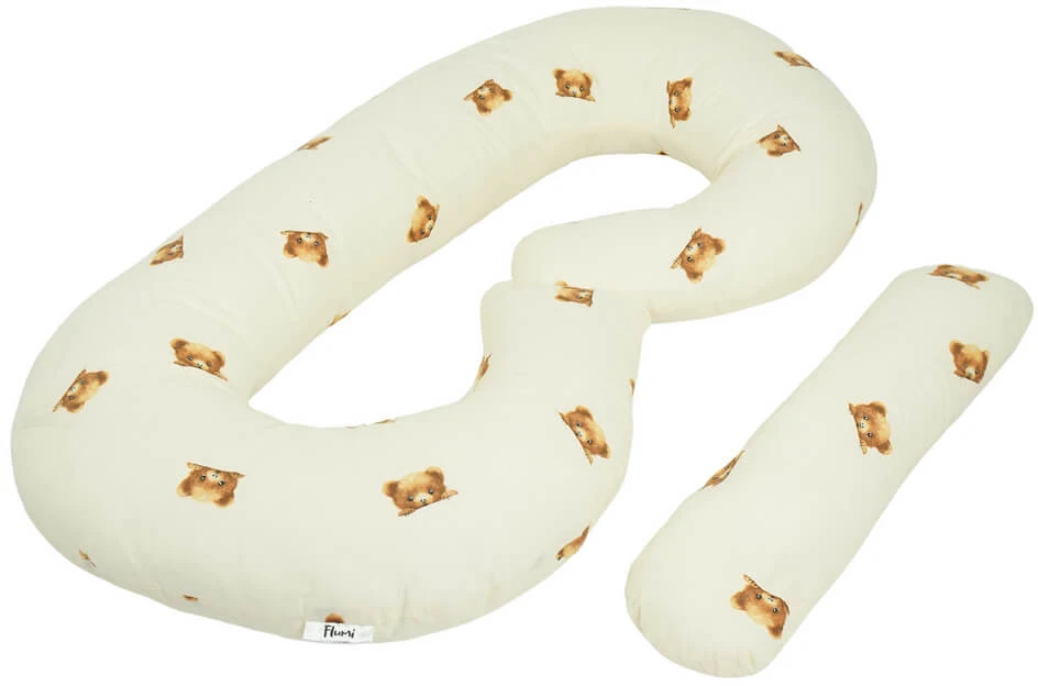 FLUMI nėščiosios ir maitinimo pagalvė TYPE C, Light Bear