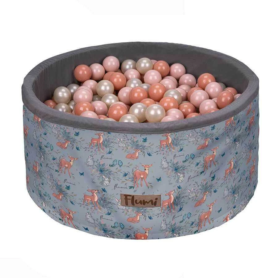 FLUMI personalizuotas kamuoliukų baseinas + 200 kamuoliukų, Deer