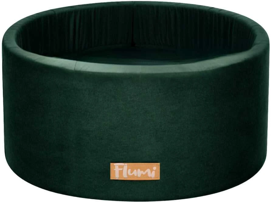 FLUMI personalizuotas kamuoliukų baseinas + 200 kamuoliukų, Dark Žalias