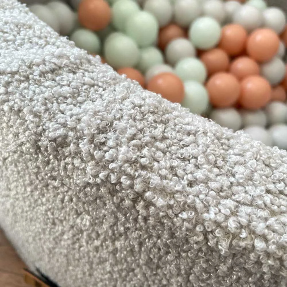 FLUMI personalizuotas kamuoliukų baseinas + 200 kamuoliukų TEDDY, Pilkas