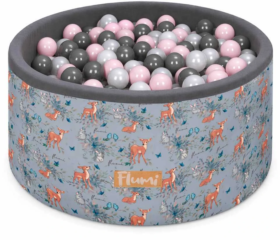 FLUMI personalizuotas kamuoliukų baseinas + 200 kamuoliukų, Deer