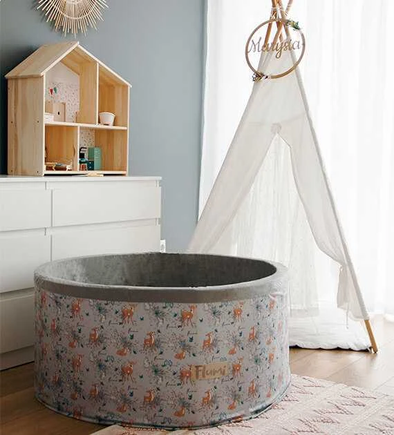 FLUMI personalizuotas kamuoliukų baseinas + 200 kamuoliukų, Deer