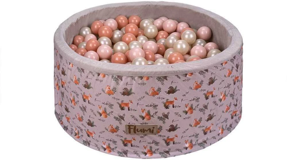 FLUMI personalizuotas kamuoliukų baseinas + 200 kamuoliukų, Fox